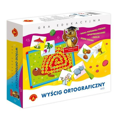 Sowa Mądra Głowa - Wyścig Ortograficzny (Big) - Alexander
