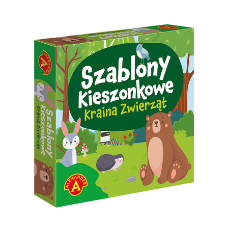 Szablony kieszonkowe Kraina zwierząt - Alexander