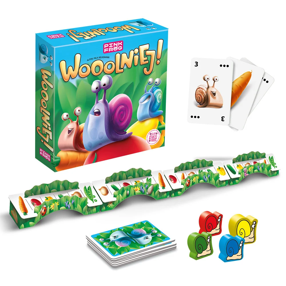 Wooolniej! - Pink Frog