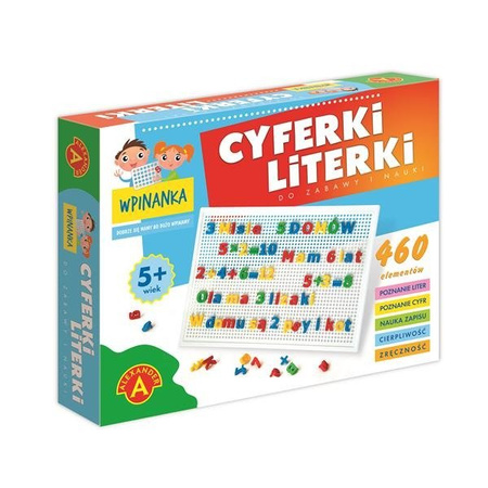 Wpinanka Cyferki i Literki - Alexander (wpinane tablice)