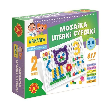 Wpinanka - Mozaika, Literki i Cyferki - Alexander