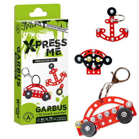 X-Press Me - brelok DIY Garbus (Alexander) - zestaw 72 elementy
