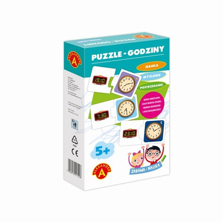 Zabawa i Nauka - Puzzle Godziny (Alexander)