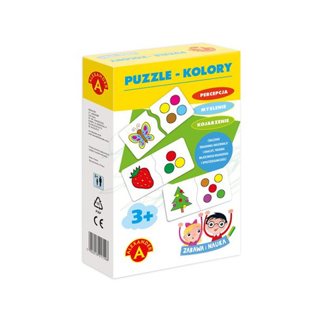 Zabawa i Nauka - Puzzle Kolory (Alexander)