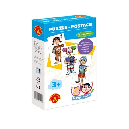Zabawa i Nauka - Puzzle Postacie - Alexander (1839)
