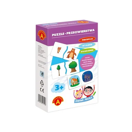 Zabawa i Nauka - Puzzle Przeciwieństwa - Alexander