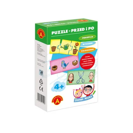 Zabawa i Nauka - Puzzle Przed i Po (Alexander)