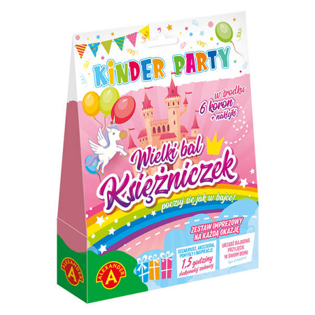 Zestaw Imprezowy KINDER PARTY Wielki Bal Księżniczek - Alexander