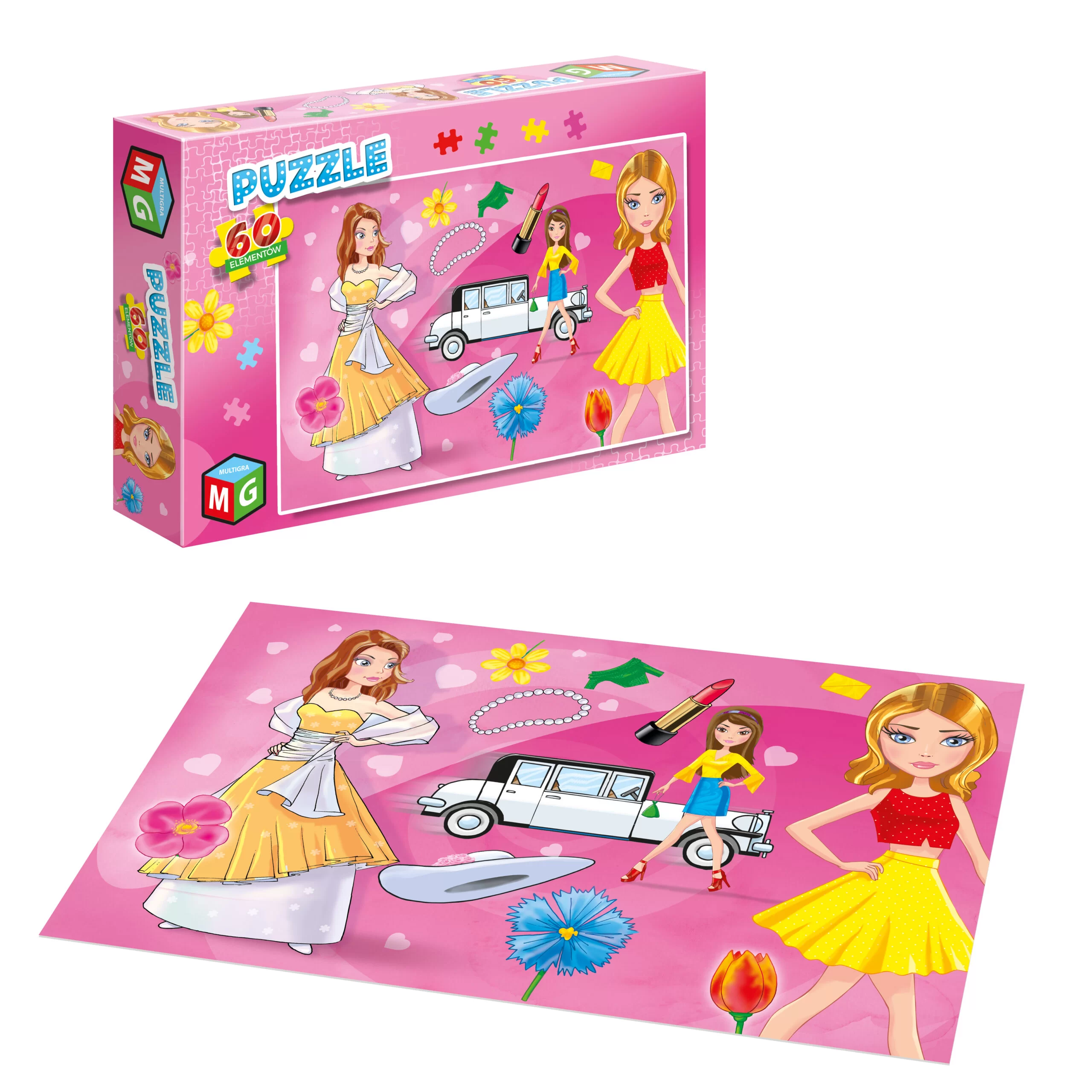 Butik Bal - puzzle 60 elementów Multigra