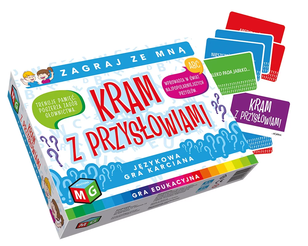 Kram z przysłowiami - gra dydaktyczna Multigra