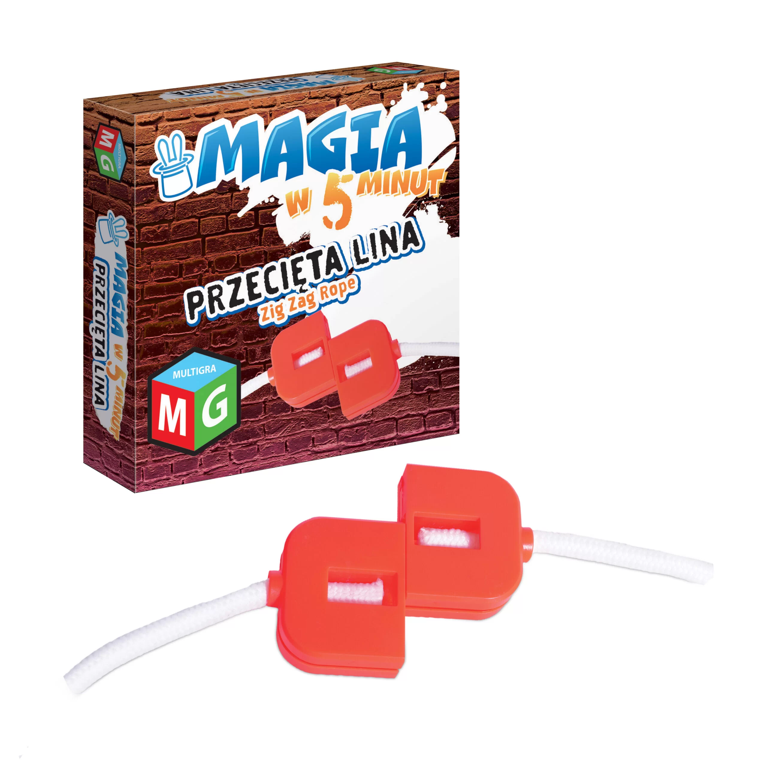 Magiczne sztuczki - Magia w 5 minut, Przecięta linia (Multigra)