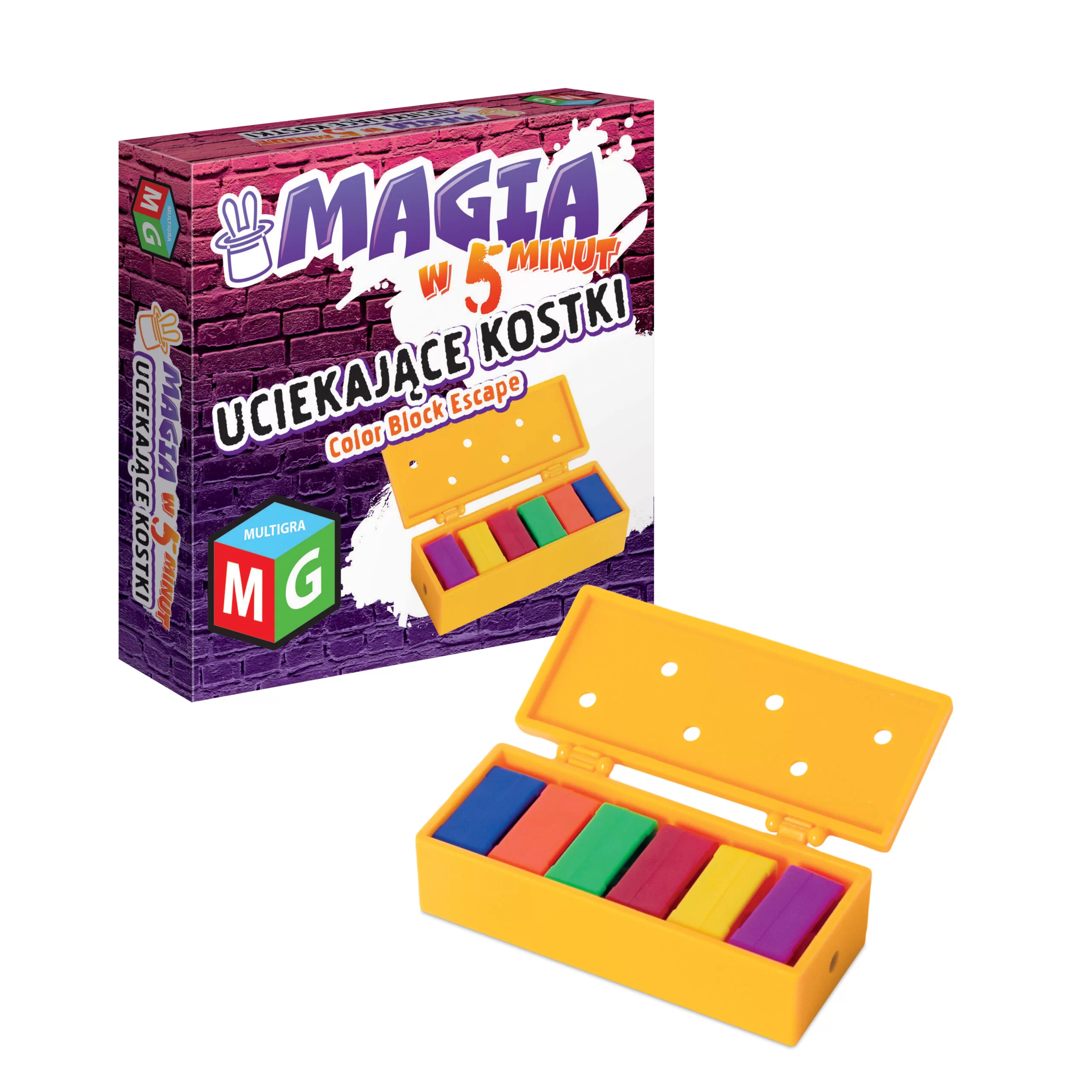Magiczne sztuczki - Magia w 5 minut: Uciekające kostki (Multigra)