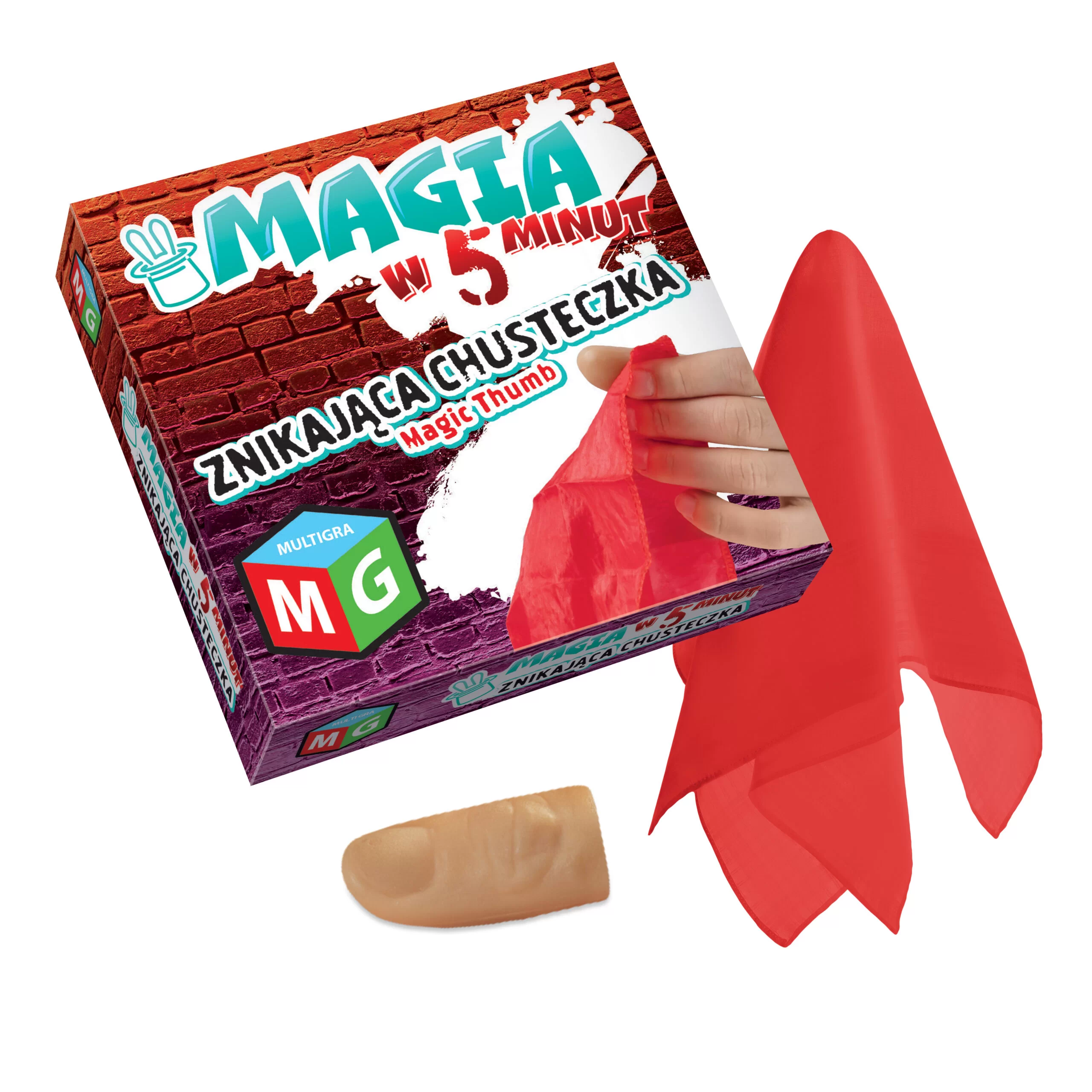 Magia w 5 minut - Znikająca chusteczka - Multigra