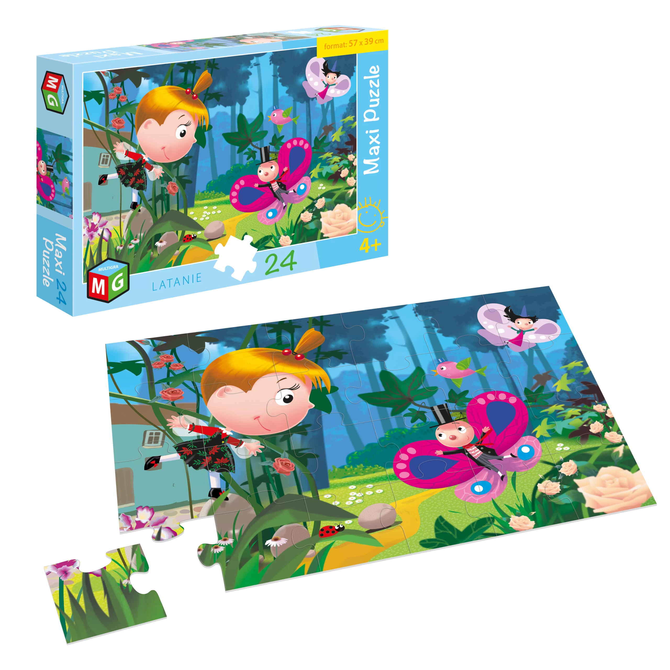 Maxi Puzzle 24 Latanie - Multigra
