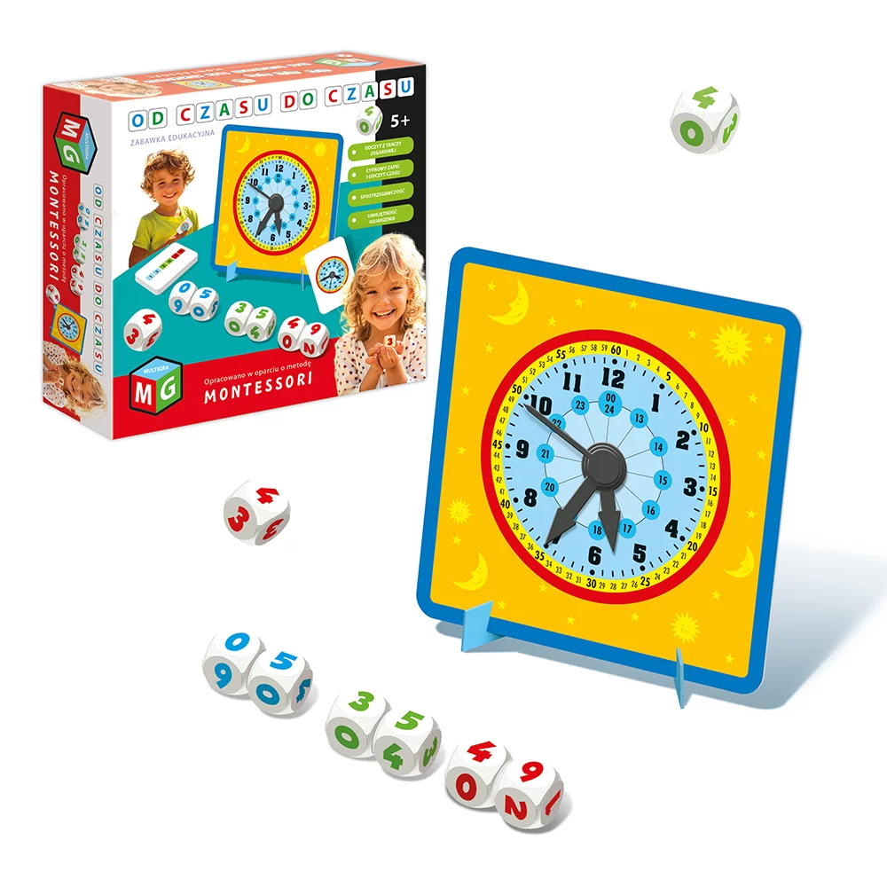 Od Czasu do Czasu - Zegar edukacyjny Montessori, Multigra