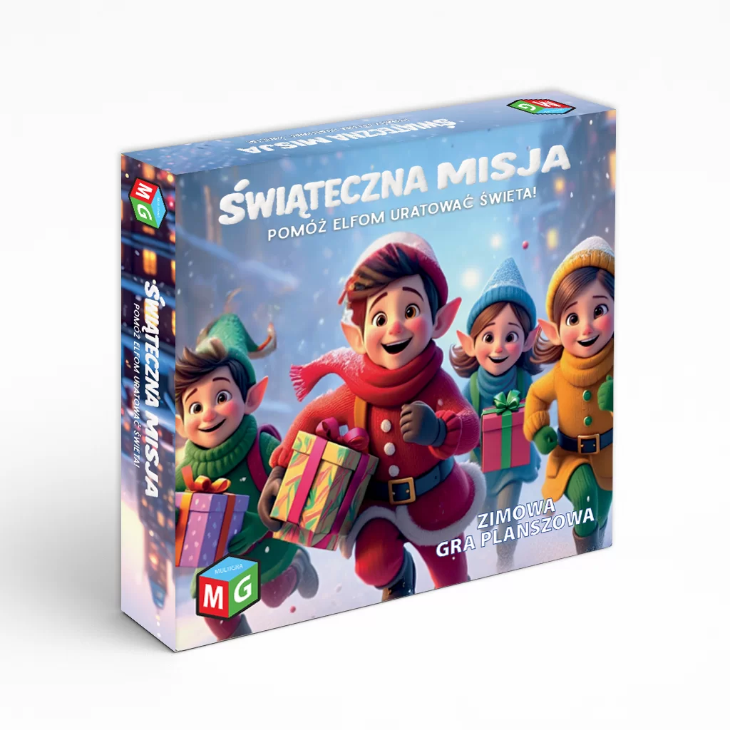 Świąteczna Misja - rodzinna gra planszowa Multigra