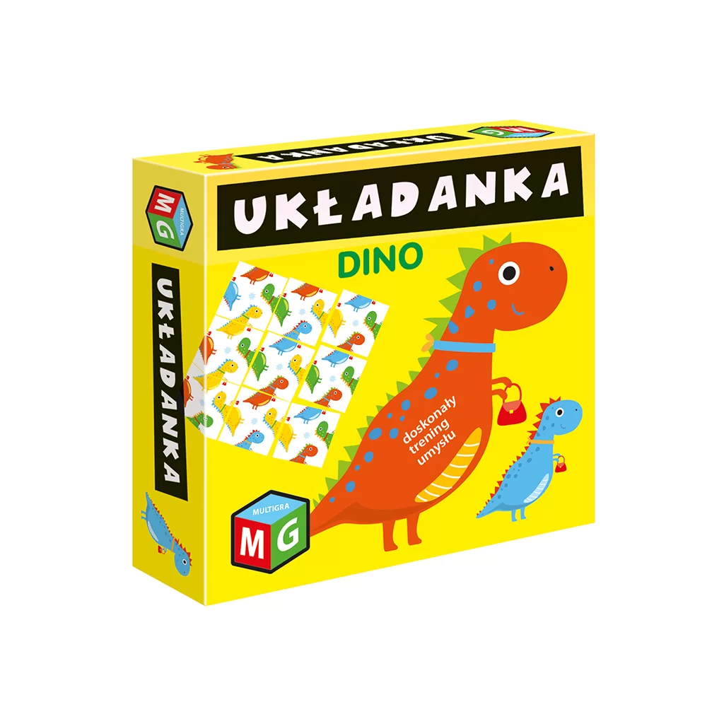 Układanka Dino - 9 elementów, Multigra