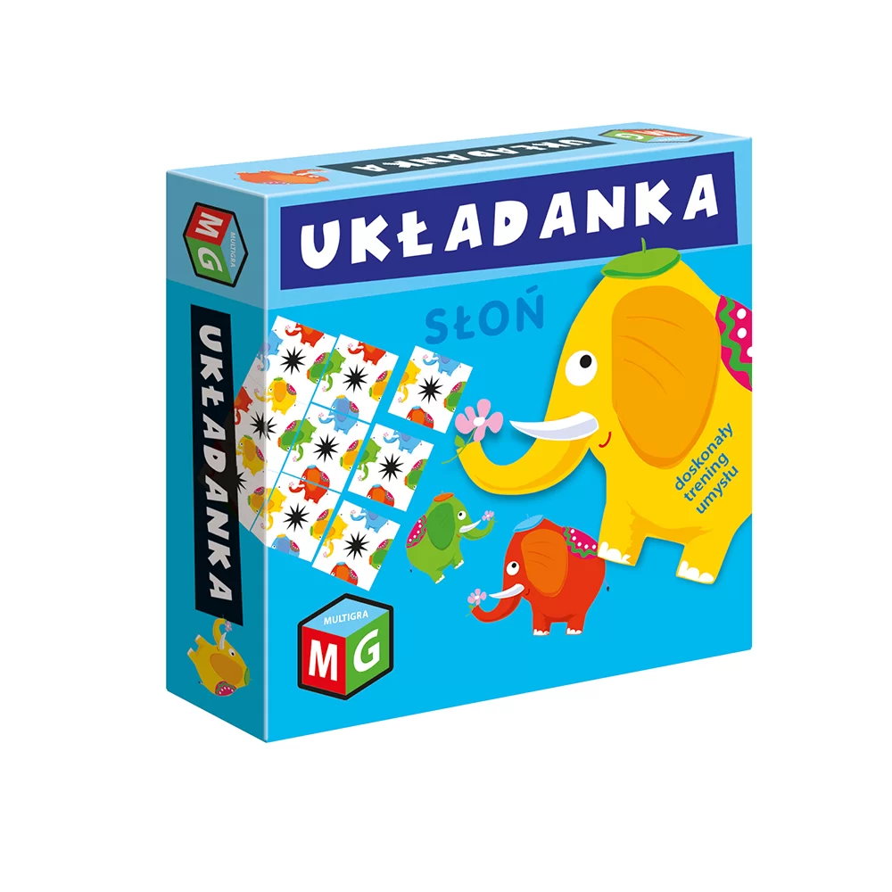 Układanka Słoń - Multigra