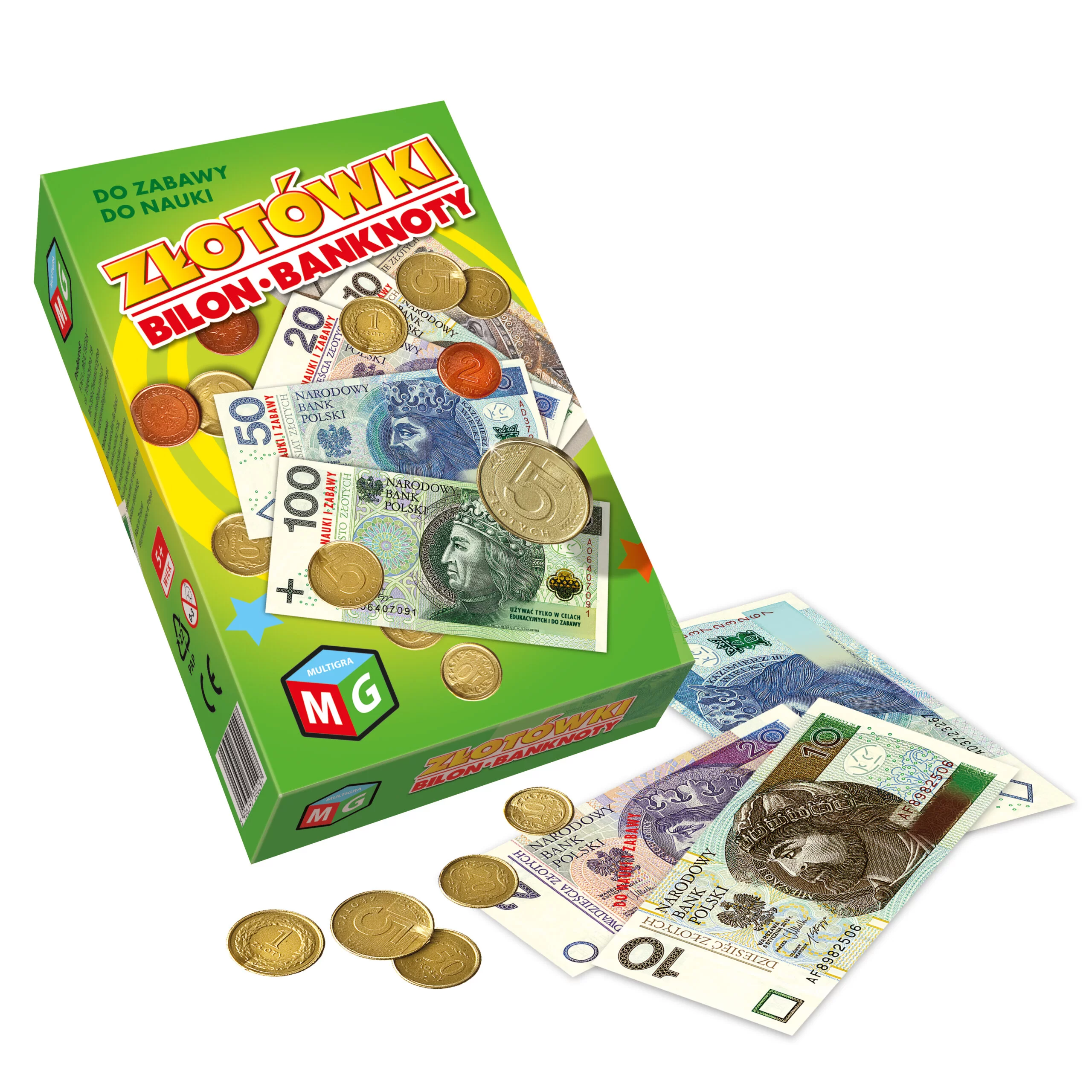 Złotówki bilon i banknoty - Multigra