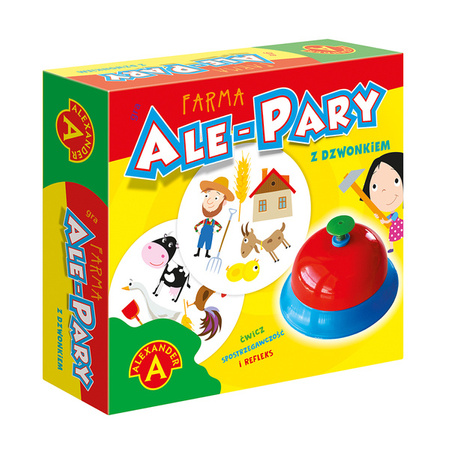 ALE PARY GRA ZRĘCZNOŚCIOWA Z DZWONKIEM - FARMA (Alexander)