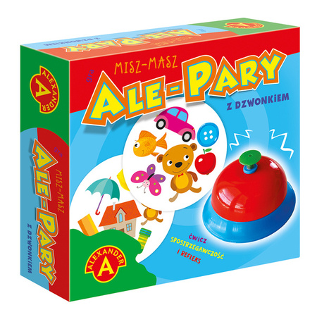 ALE PARY GRA ZRĘCZNOŚCIOWA Z DZWONKIEM - MISZ-MASZ (Alexander)