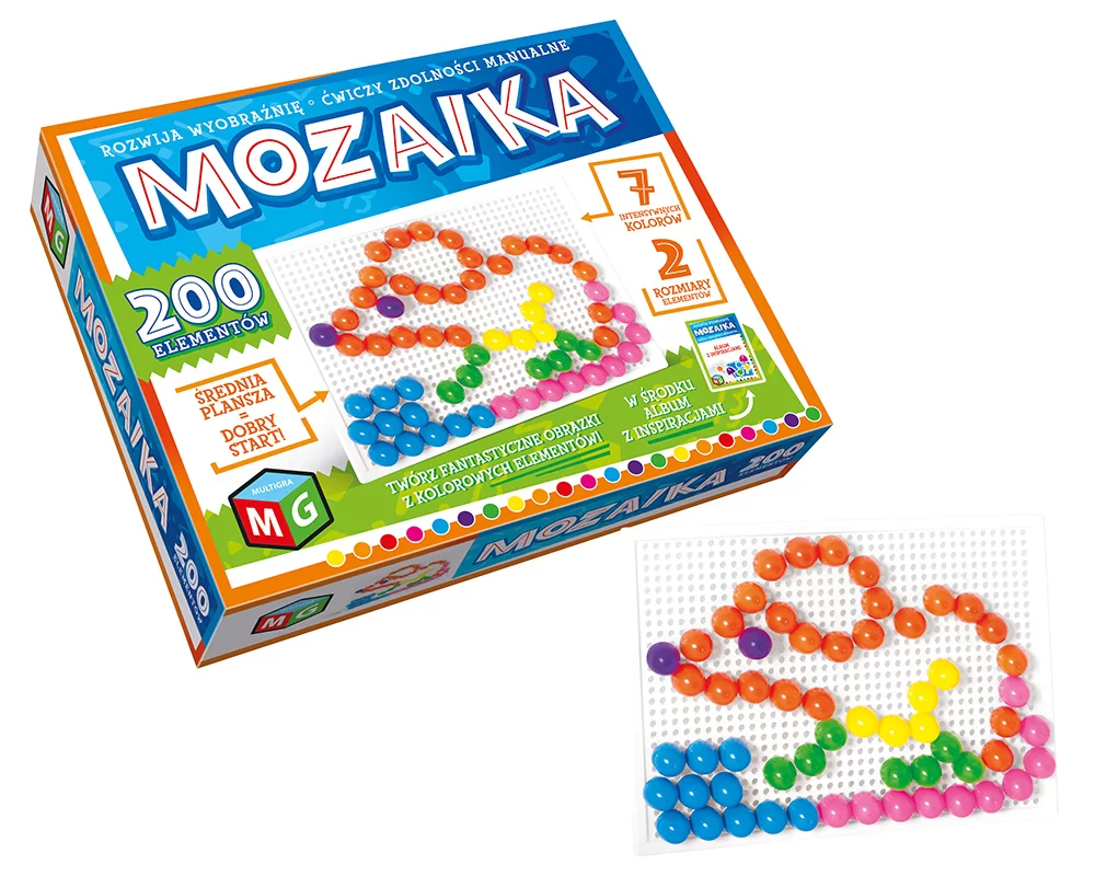Mozaika 200 elementów - Multigra