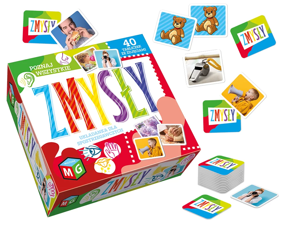 Pamięć zmysły - Multigra - gry dla każdego
