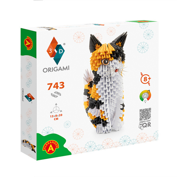 ORIGAMI 3D - Kot / CAT - Alexander