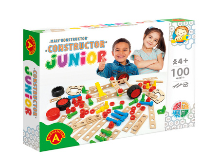 Mały Konstruktor Junior - zestaw 100 elementów (Alexander)