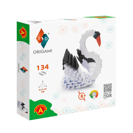 ORIGAMI 3D - ŁABĘDŹ / SWAN (Alexander)