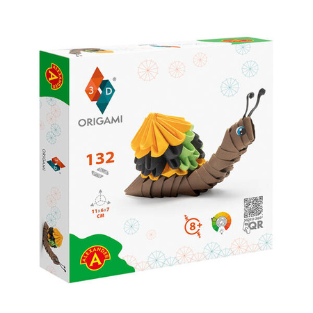 ORIGAMI 3D - ŚLIMAK / SNAIL - Alexander