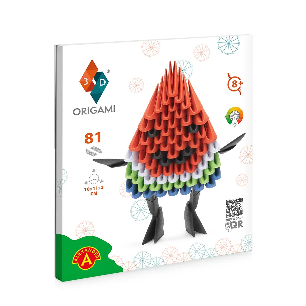 Origami 3D Arbuz - Zestaw kreatywny Alexander