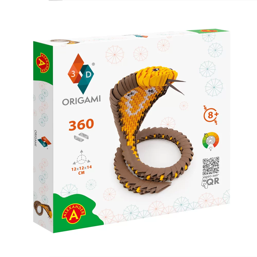 Origami 3D - Kobra - Alexander