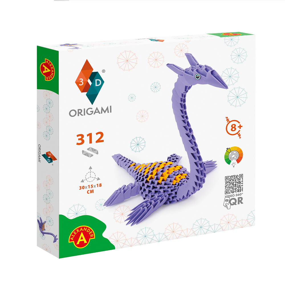 Origami 3D - Plesiosaurus - Alexander