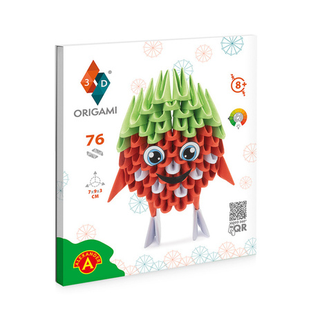 Origami 3D - Truskawka / Strawberry - Alexander