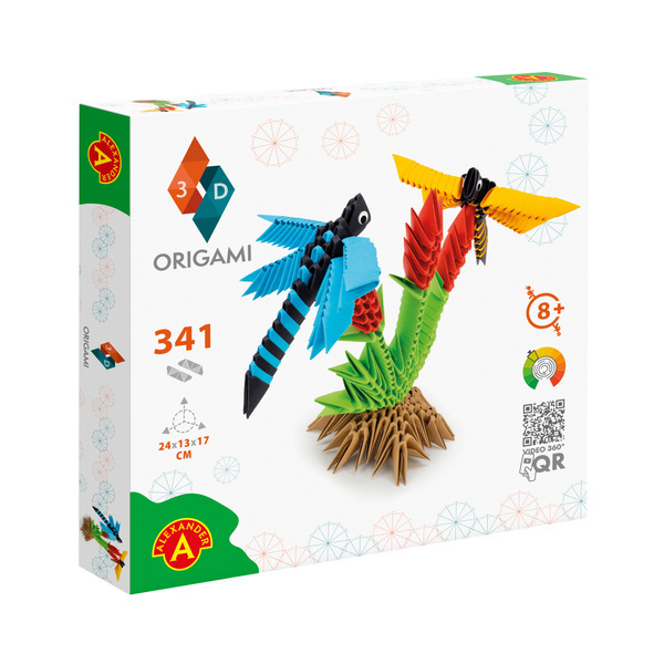 Origami 3D - Ważki - Alexander