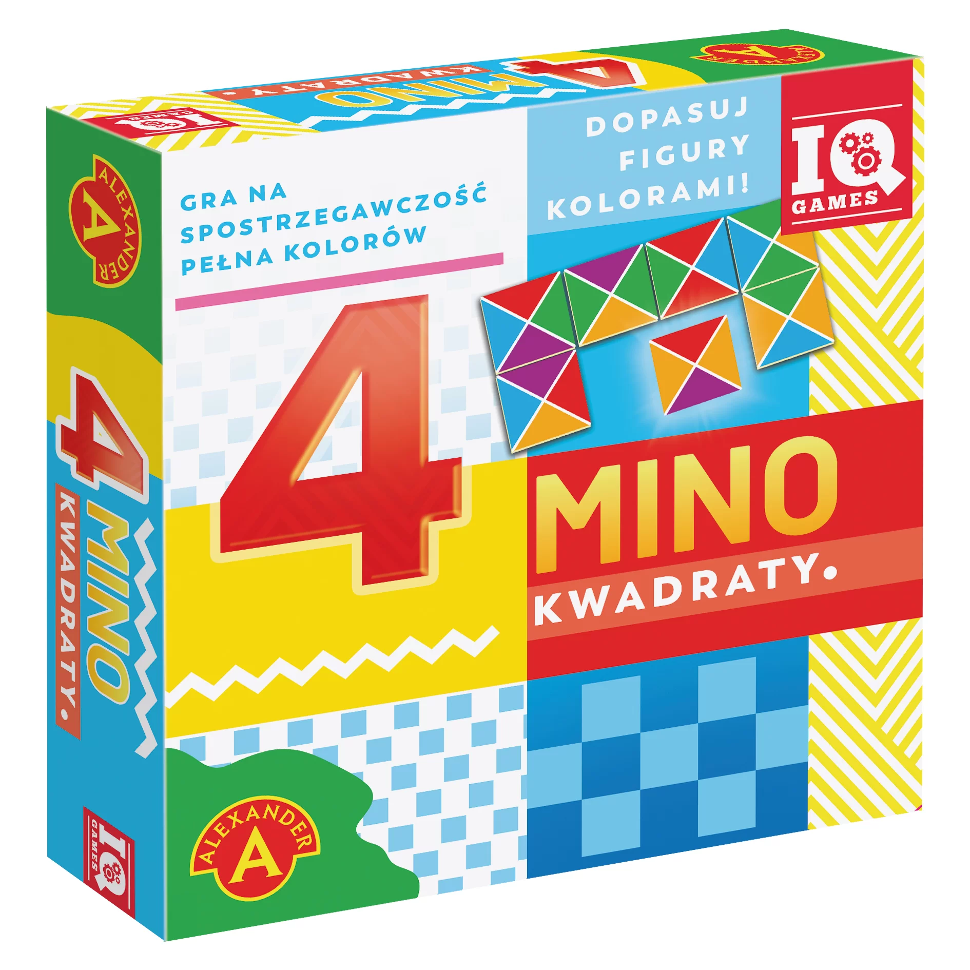4-Mino - Kwadraty - Alexander gry planszowe i zabawki edukacyjne