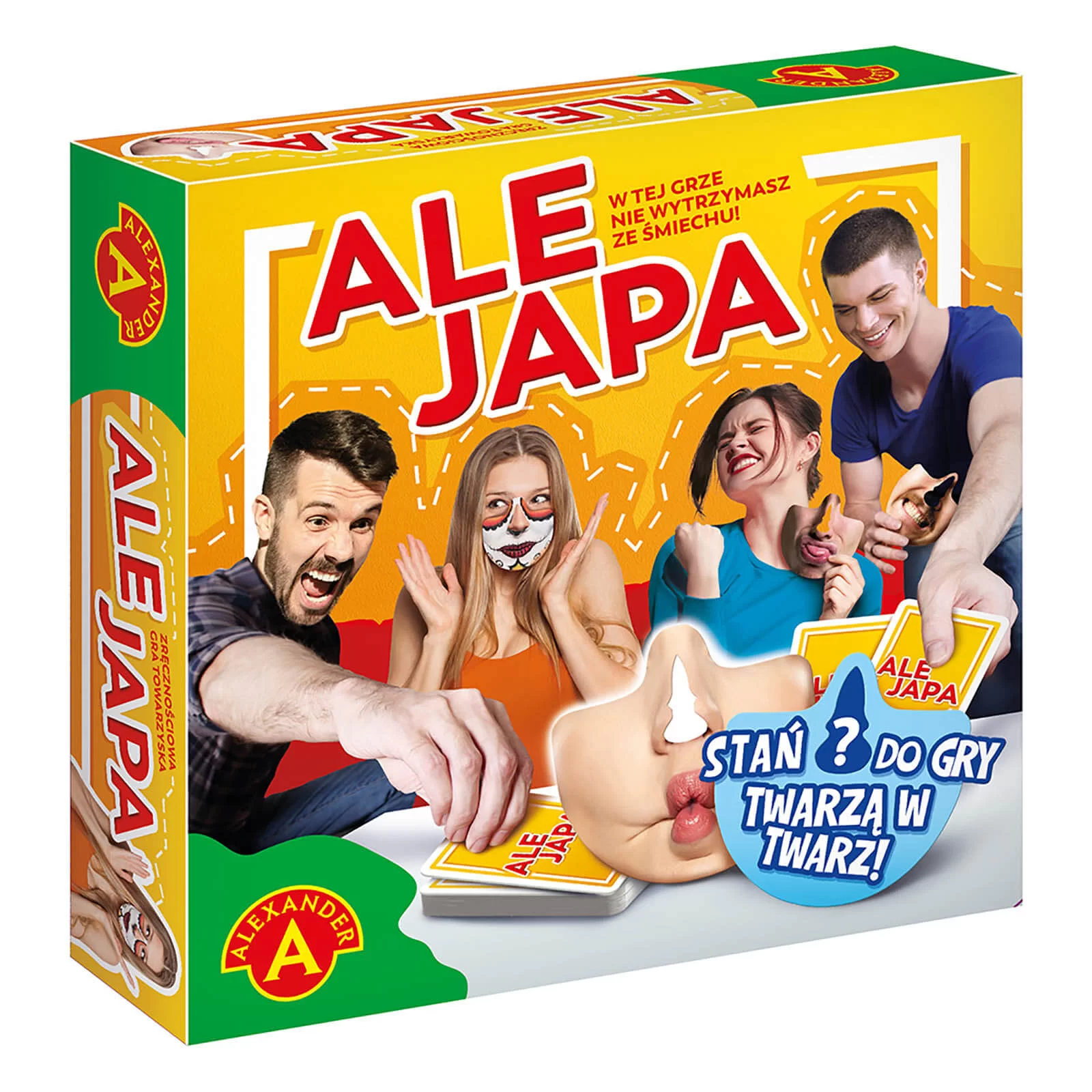 Ale Japa - gra zręcznościowa z maskami, Alexander